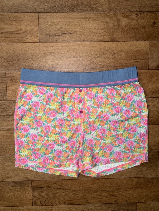 NATURAL LIFE Other - Natural Life Size Extra Large Floral Print Waffle Shorts Pajama Bottoms Comfy XL